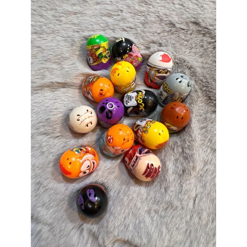 Vintage Mighty Beanz Collection Lot‎ of 15 Character Beans Collectible Toys